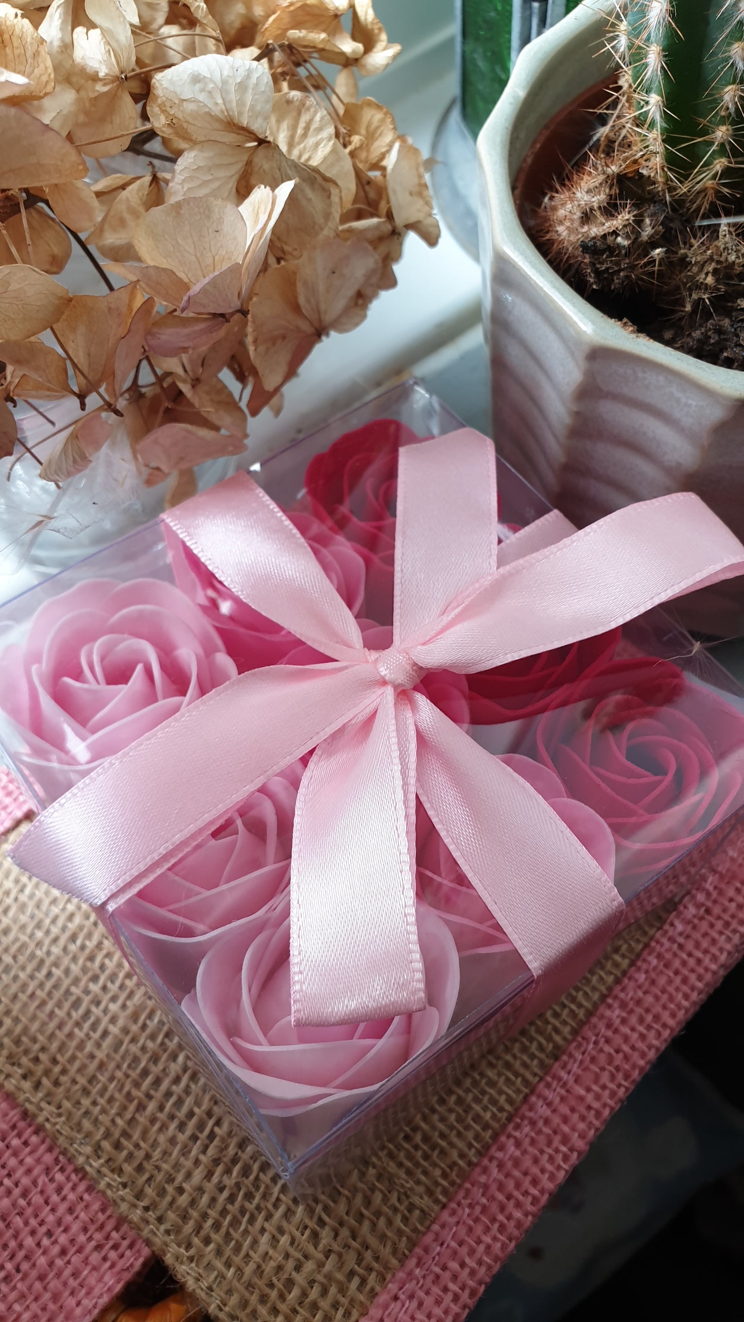 9 SOAP FLOWERS ROSES SKIN CARE