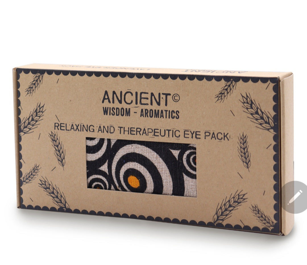 Leopard Natural Cotton and Juco Eye Pillow