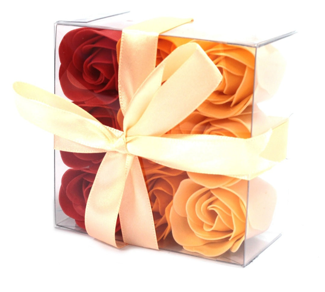 9 SOAP FLOWERS ROSES SKIN CARE