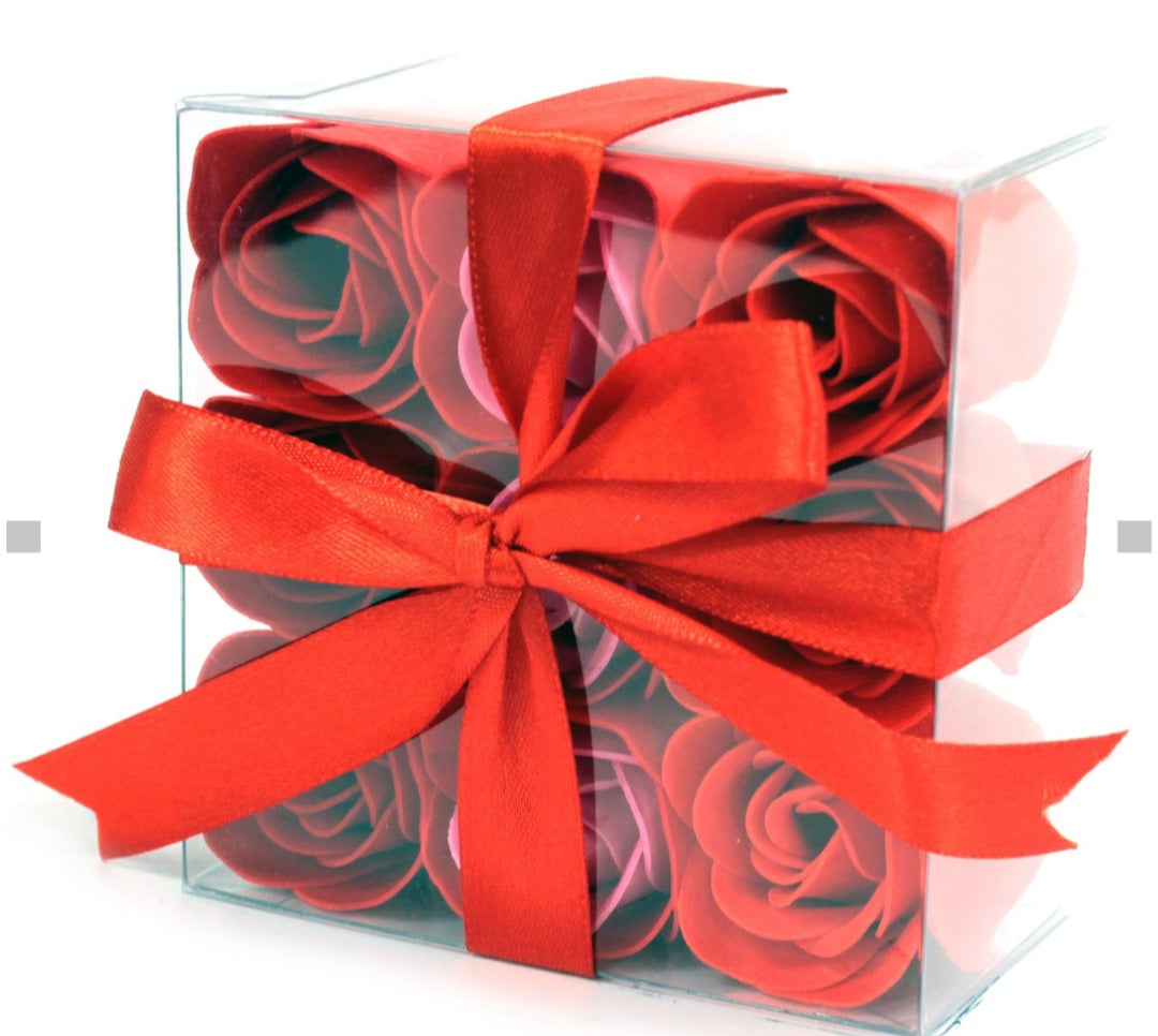 9 SOAP FLOWERS ROSES SKIN CARE