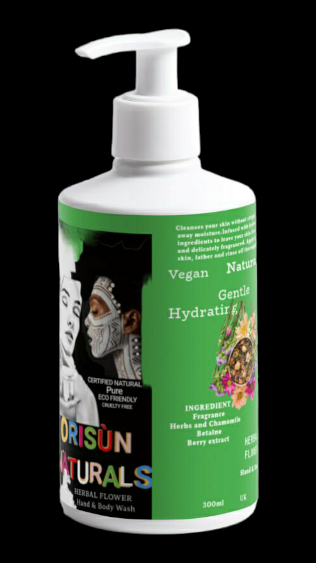 LUXURY HERBAL FLOWER HAND AND BODY WASH 300ml