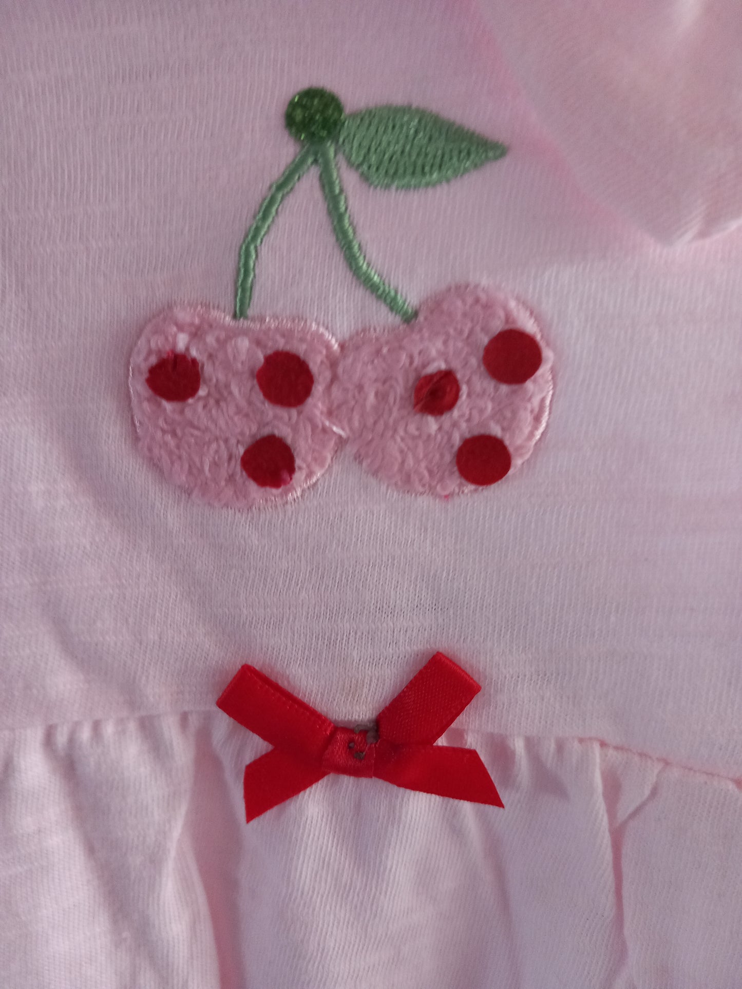 6-9 MTHS BABY PINK DESIGNER ROMPER SET KIDS