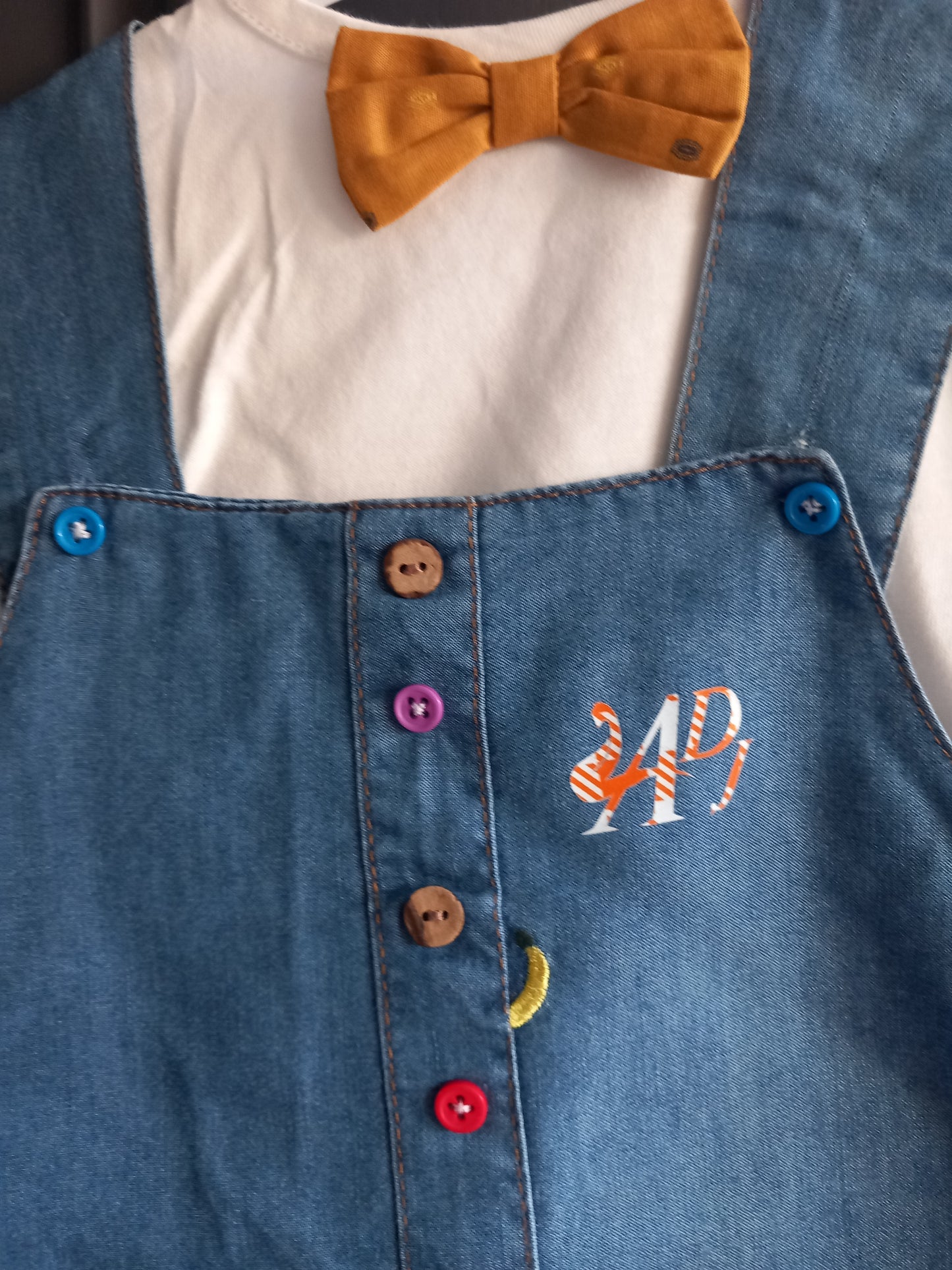 BABY DENIM DUNGAREES
