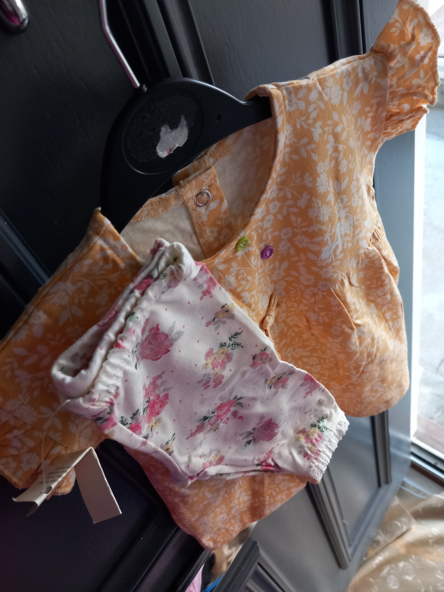 0-3 MTHS BABY YELLOW CHECKED DESIGNER SET 2 CHOICES TO CHOOSE FROM