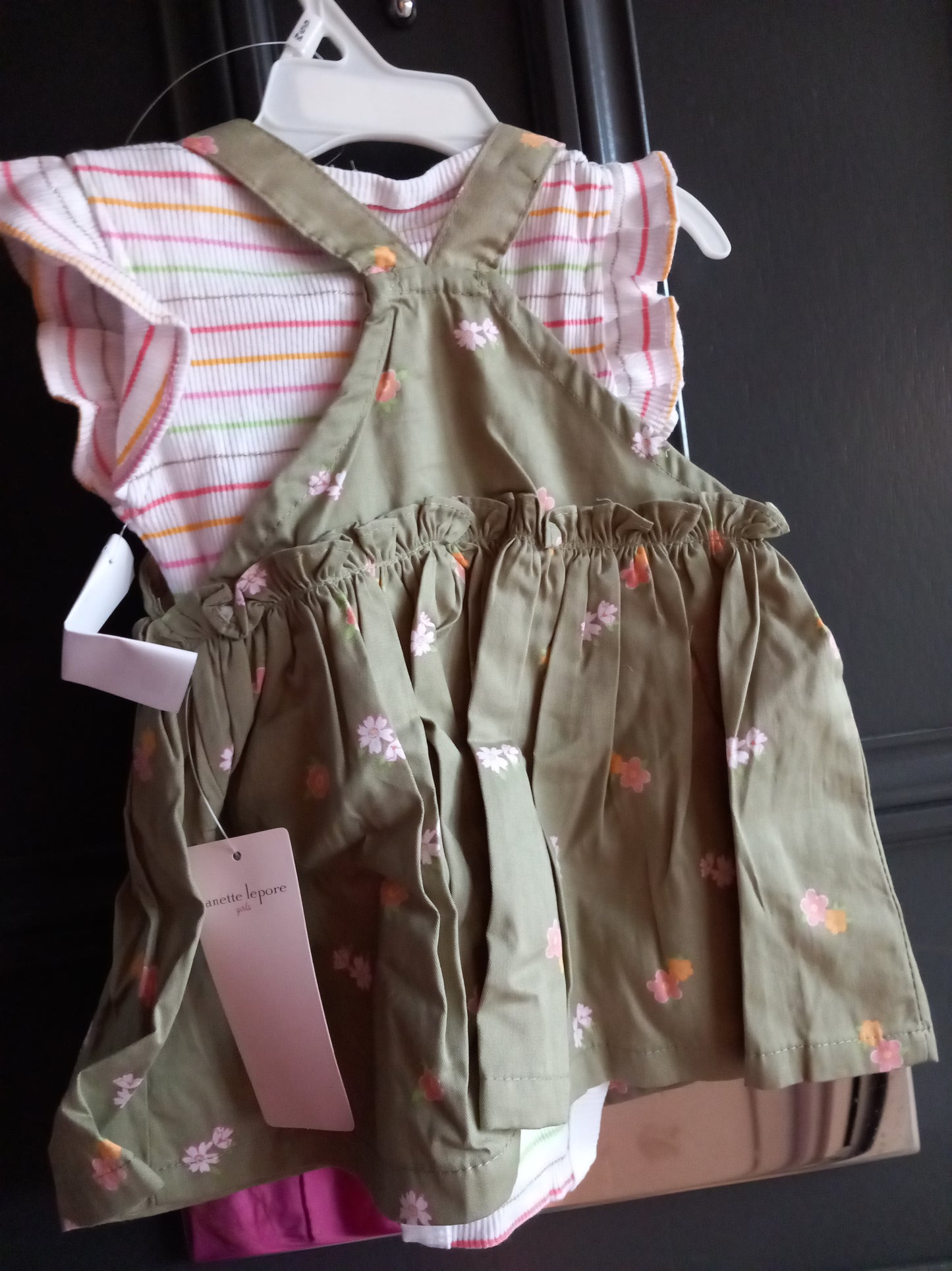 BABY PINAFORE TWO PIECE DRESS