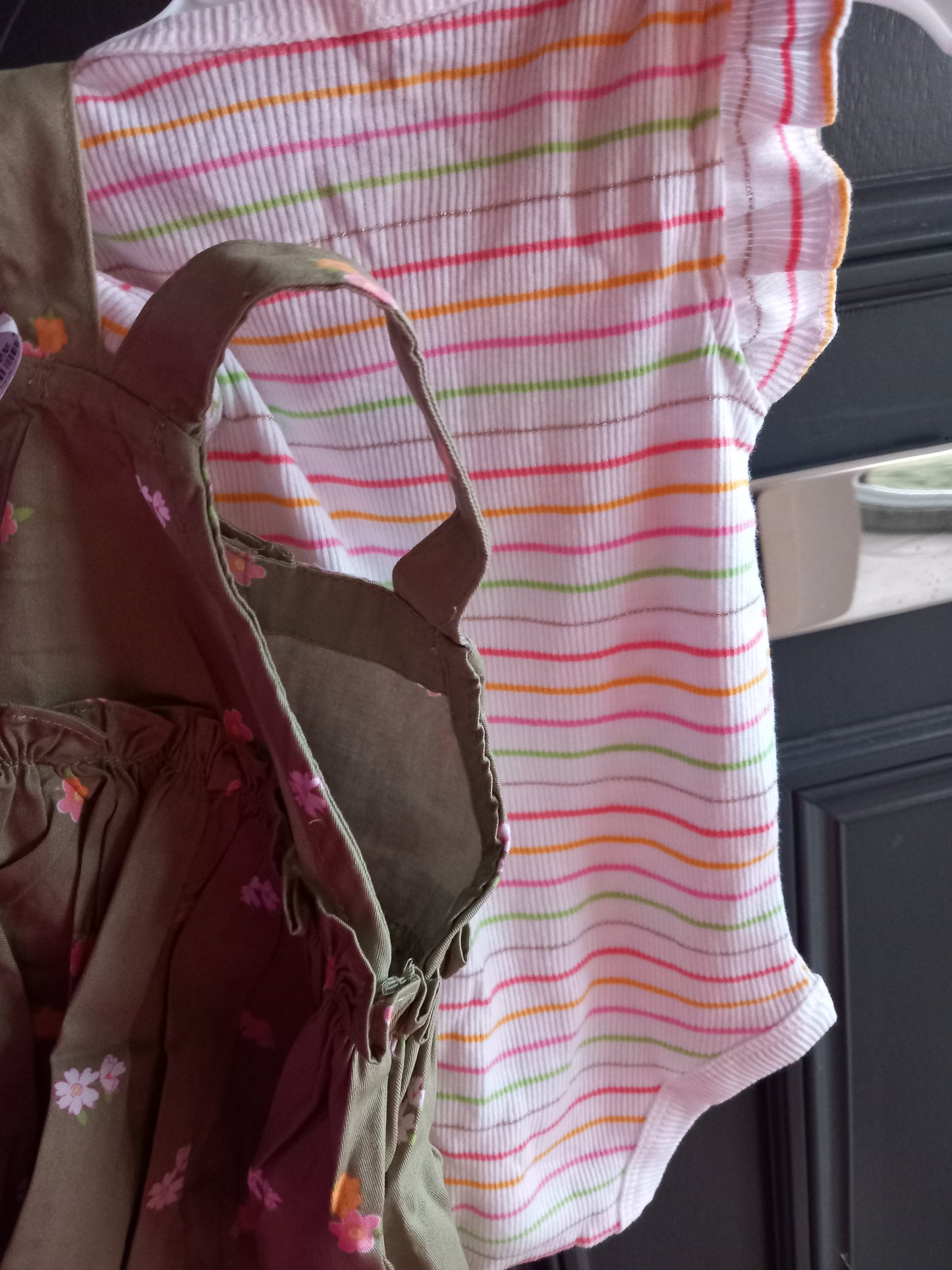 BABY PINAFORE TWO PIECE DRESS