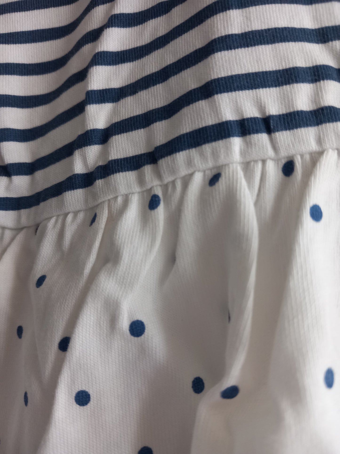 BABY STRIPED NAUTICAL DRESS