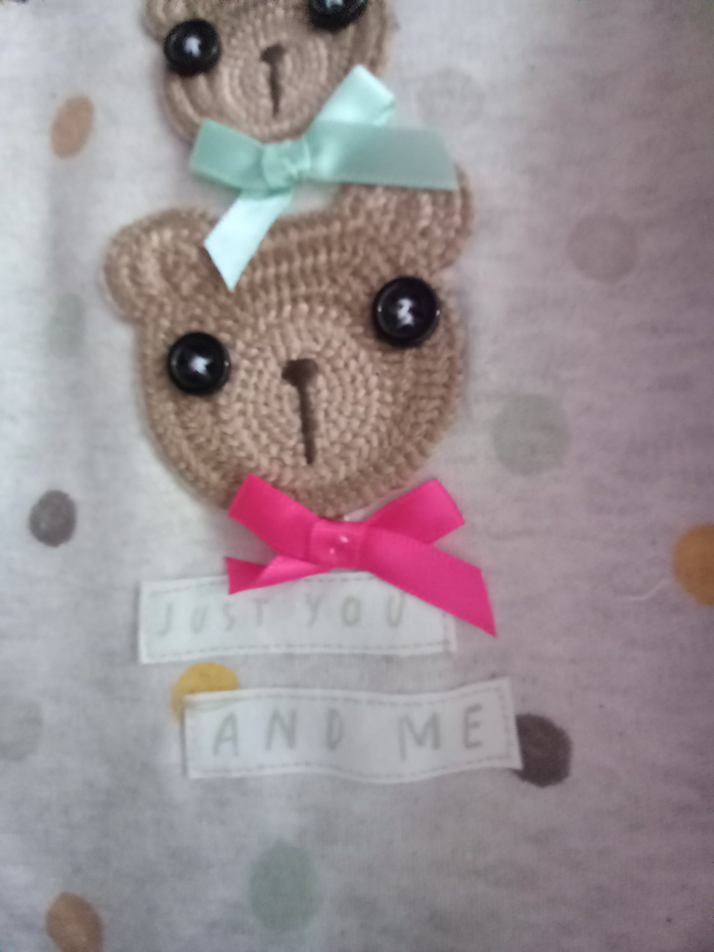 BABY TEDDY AND MUMMY TEDDY DUNGAREES