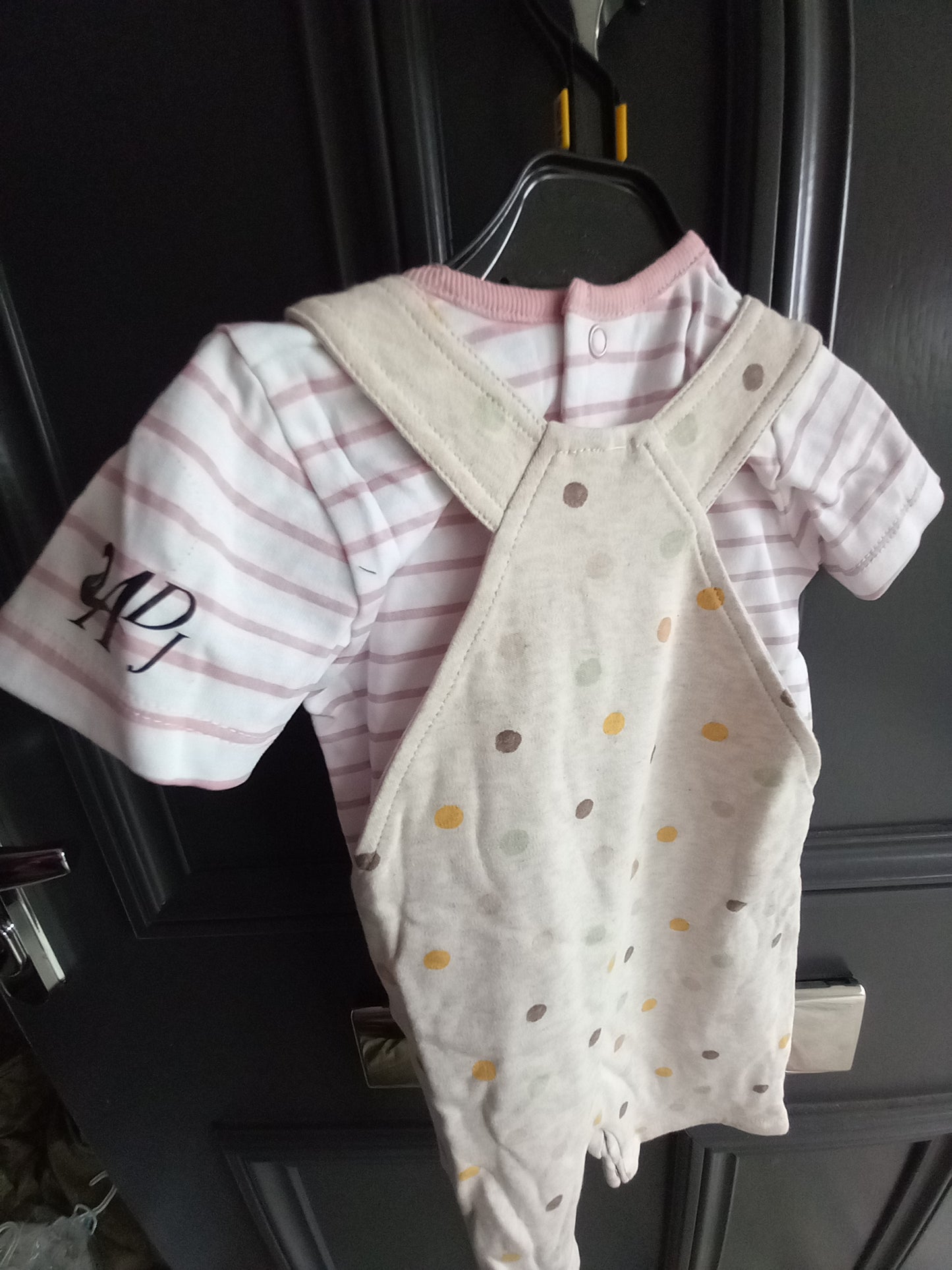 BABY TEDDY AND MUMMY TEDDY DUNGAREES