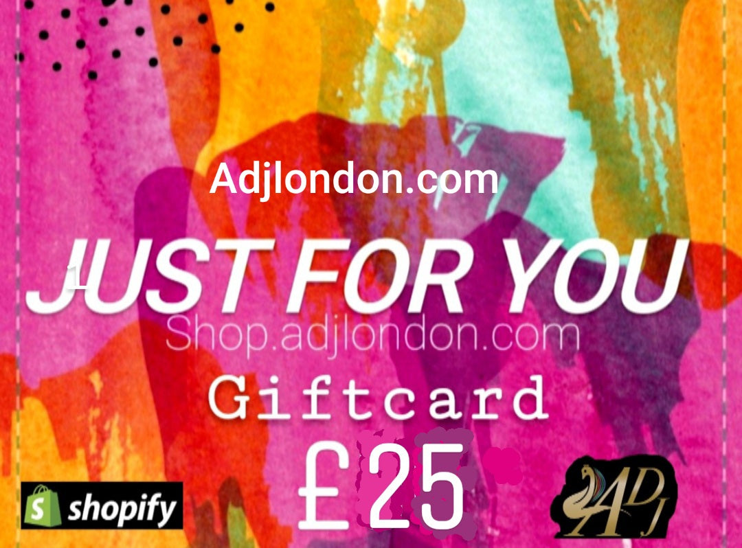 ADJLONDON E GIFT CARD