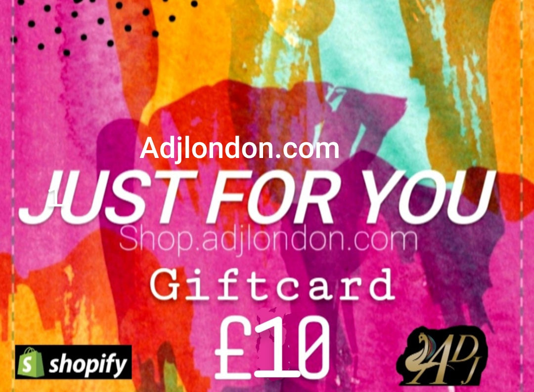 ADJLONDON E GIFT CARD