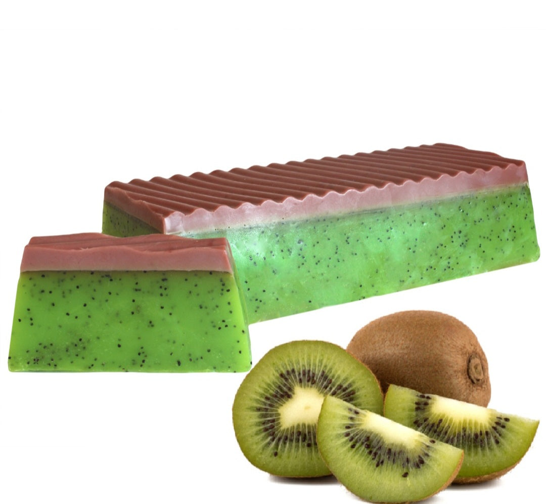 TROPICAL KIWI FRUIT Processed Soap Loave