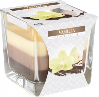 AURA APPLE AND CINNAMON SCENTED CANDLE