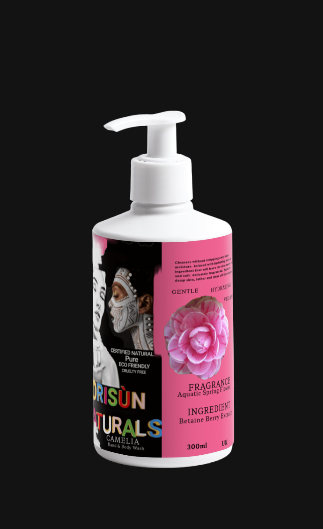 ORISÙN NATURALS LUXURY CAMELIA Hand & Body Wash,
300ml