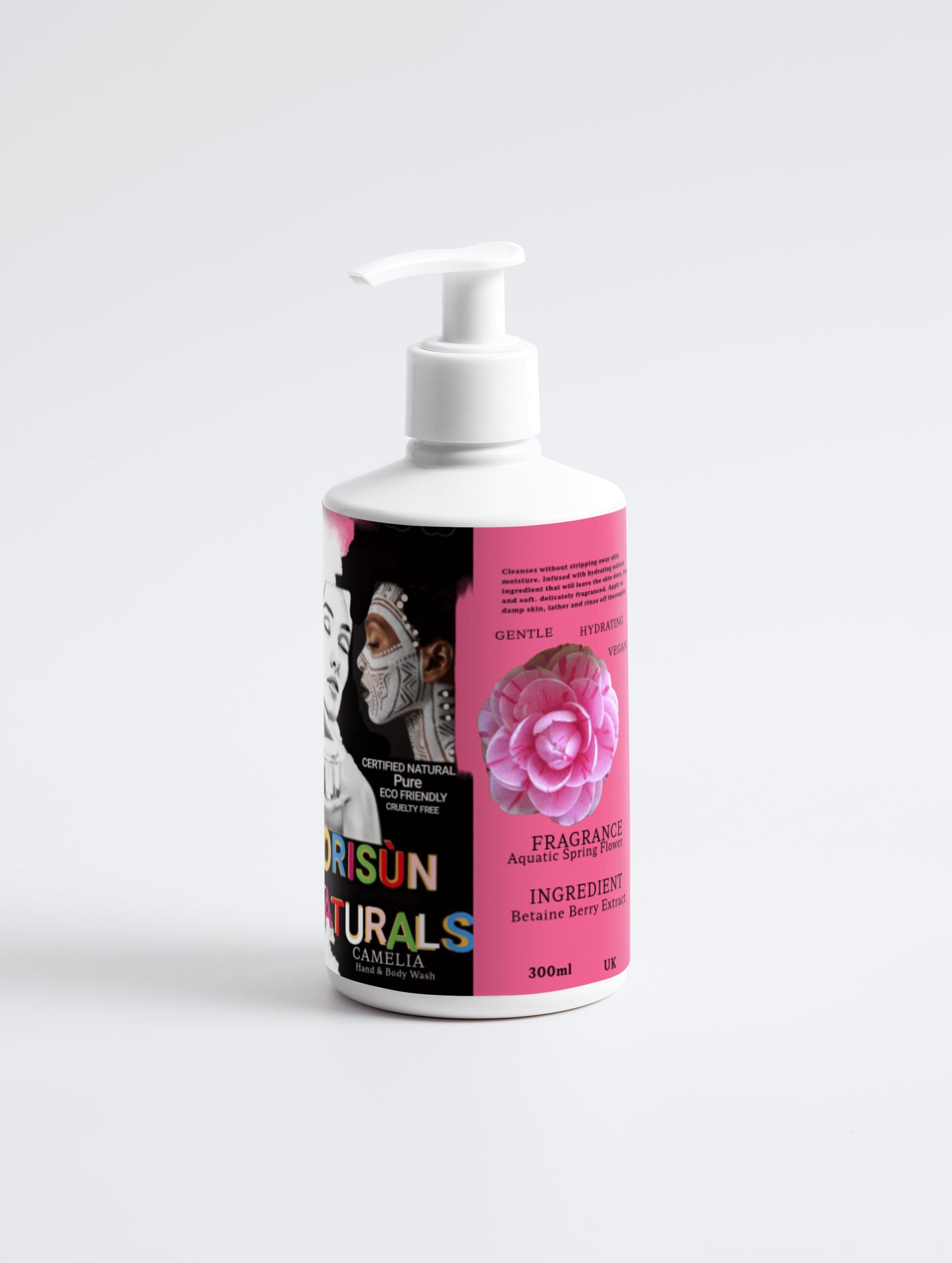 ORISÙN NATURALS LUXURY CAMELIA Hand & Body Wash,
300ml