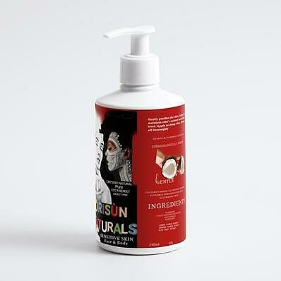 ORISÙN NATURALS LUXURY SENSITIVE SKIN FACE & BODY CLEANSER 290ml