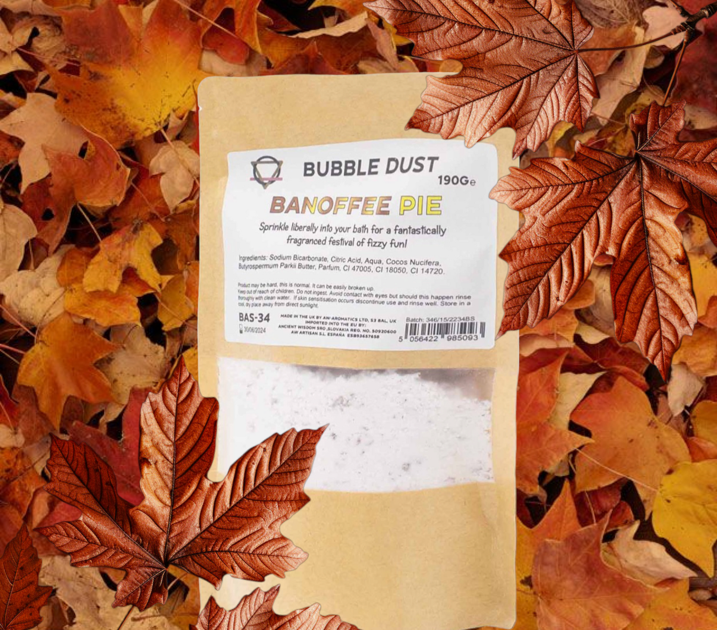 BANOFFEE PIE BATH DUST 190G