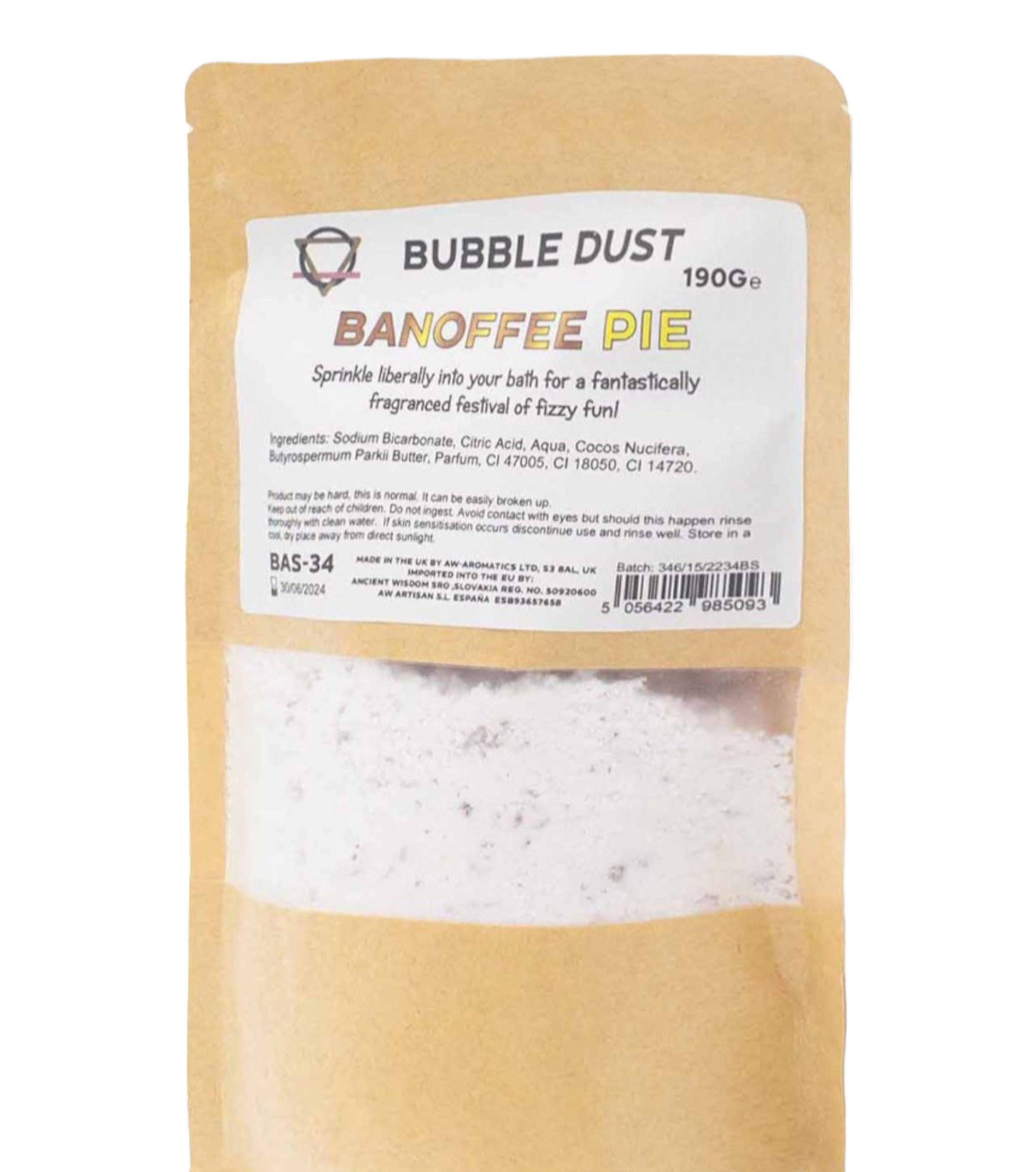 BANOFFEE PIE BATH DUST 190G