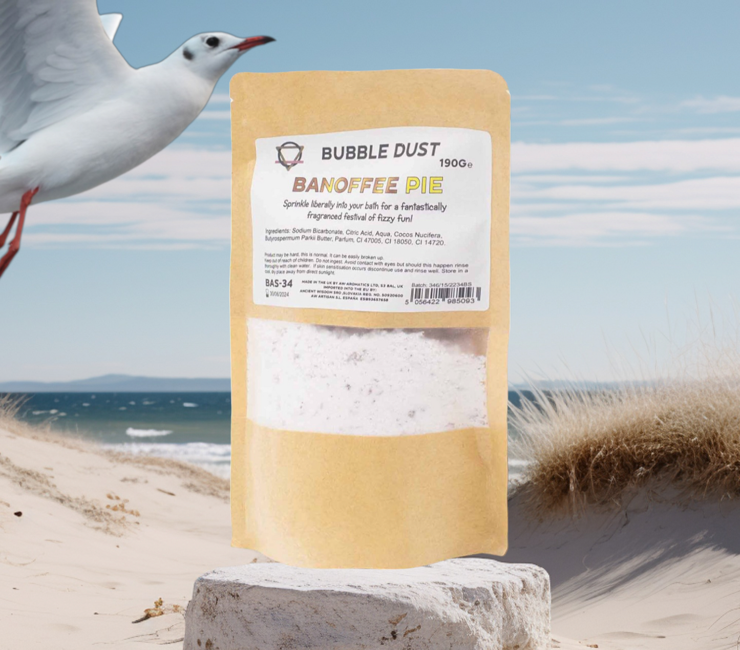 BANOFFEE PIE BATH DUST 190G