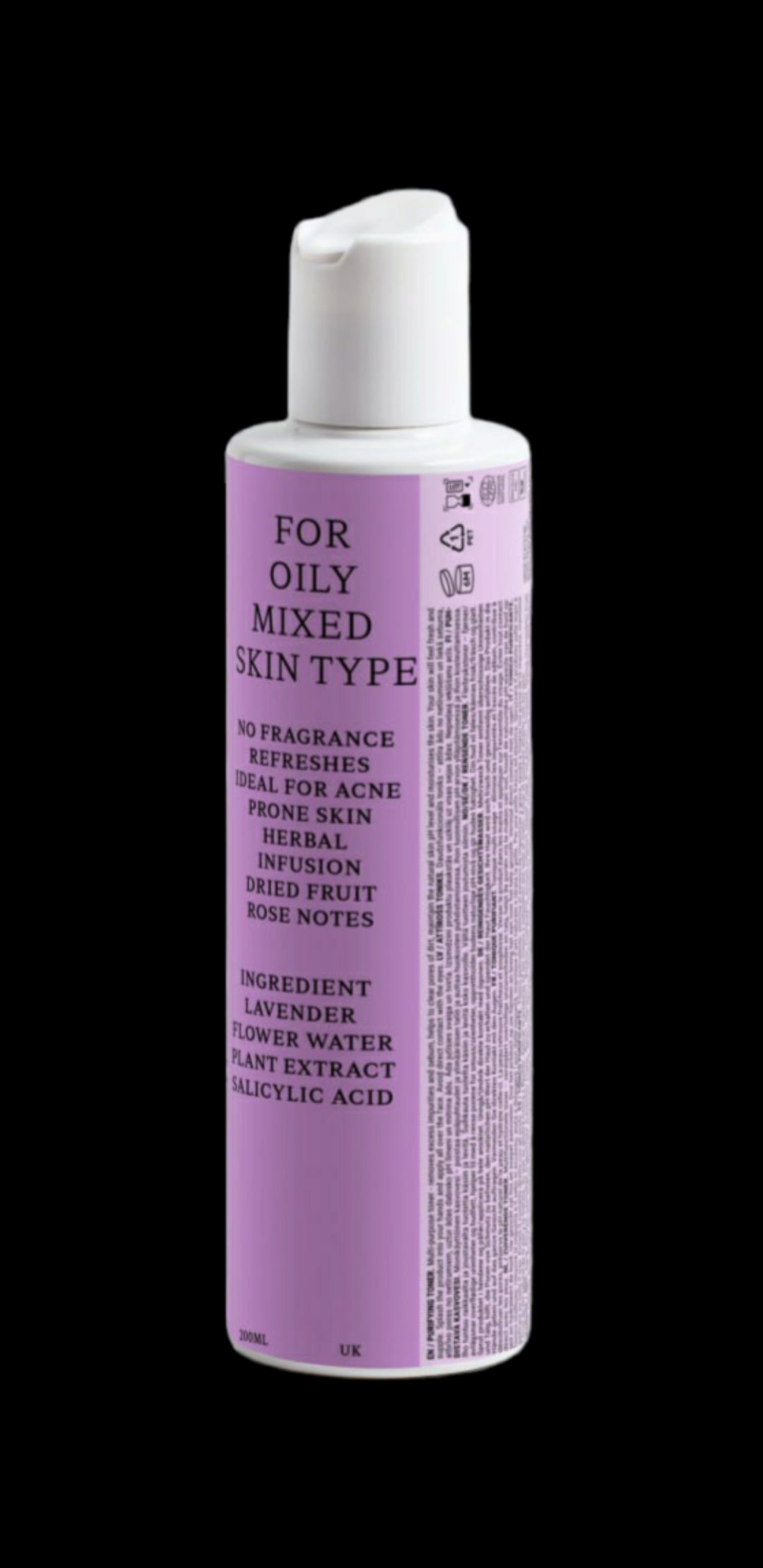 LUXURY PURIFYING TONER FOR OILY & MIXED SKIN TYPE 200ml
