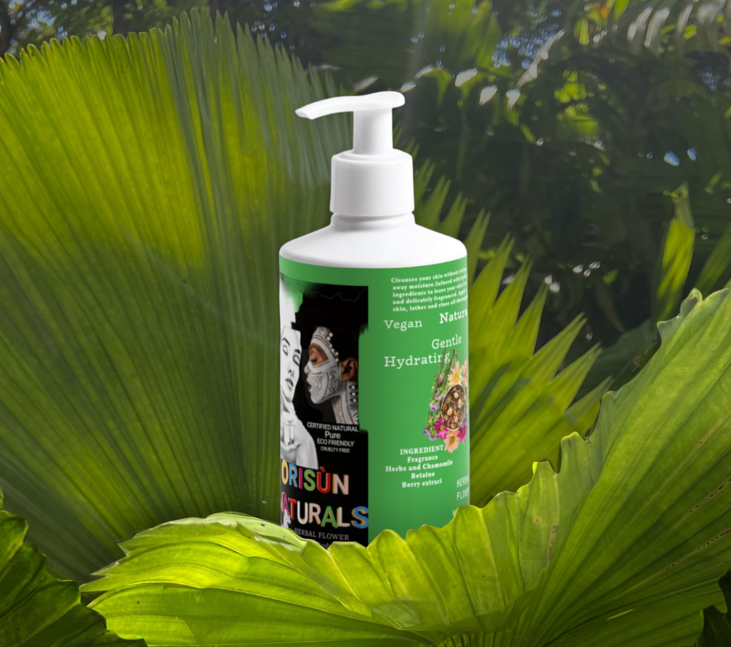LUXURY HERBAL FLOWER HAND AND BODY WASH 300ml