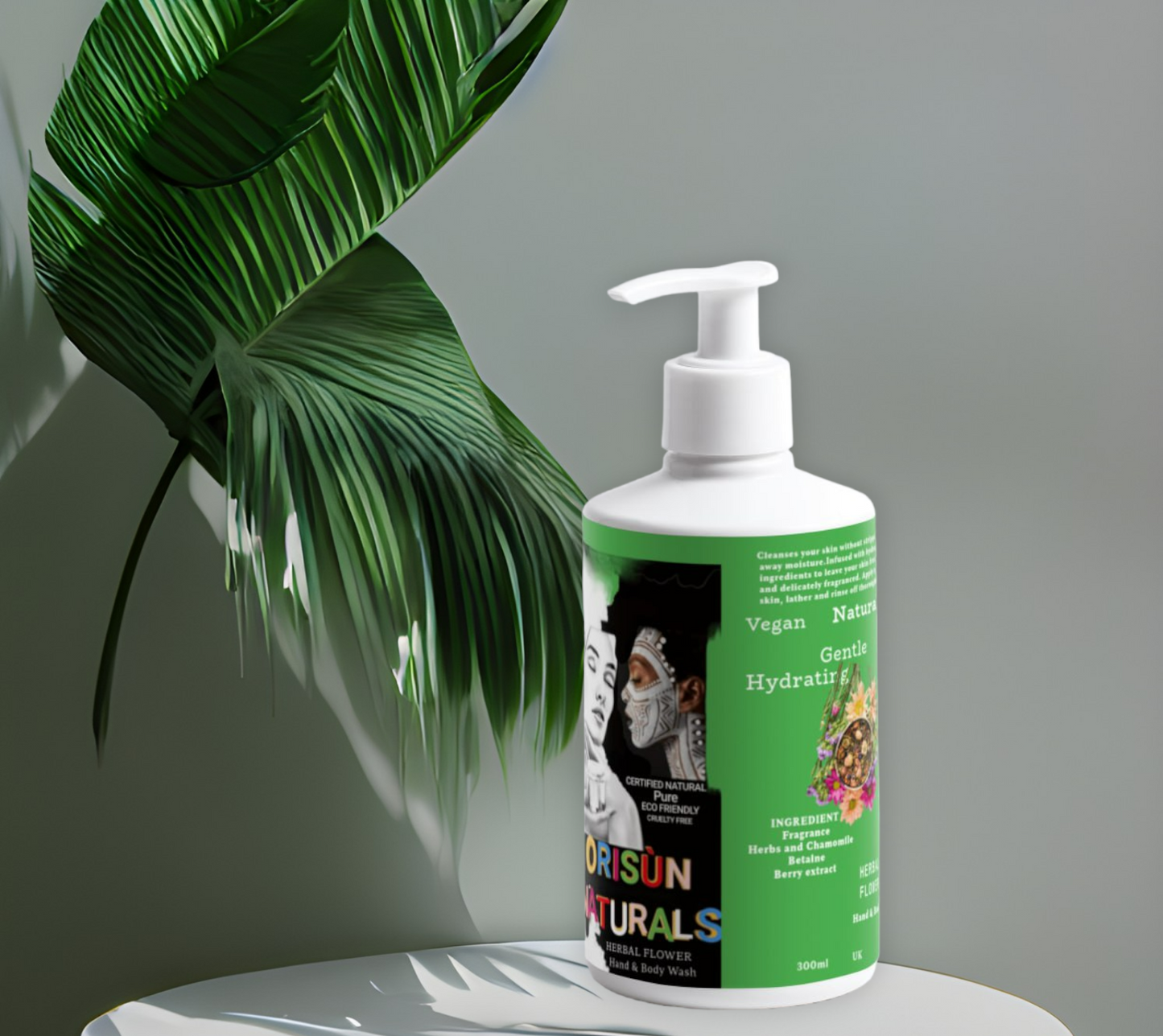 LUXURY HERBAL FLOWER HAND AND BODY WASH 300ml