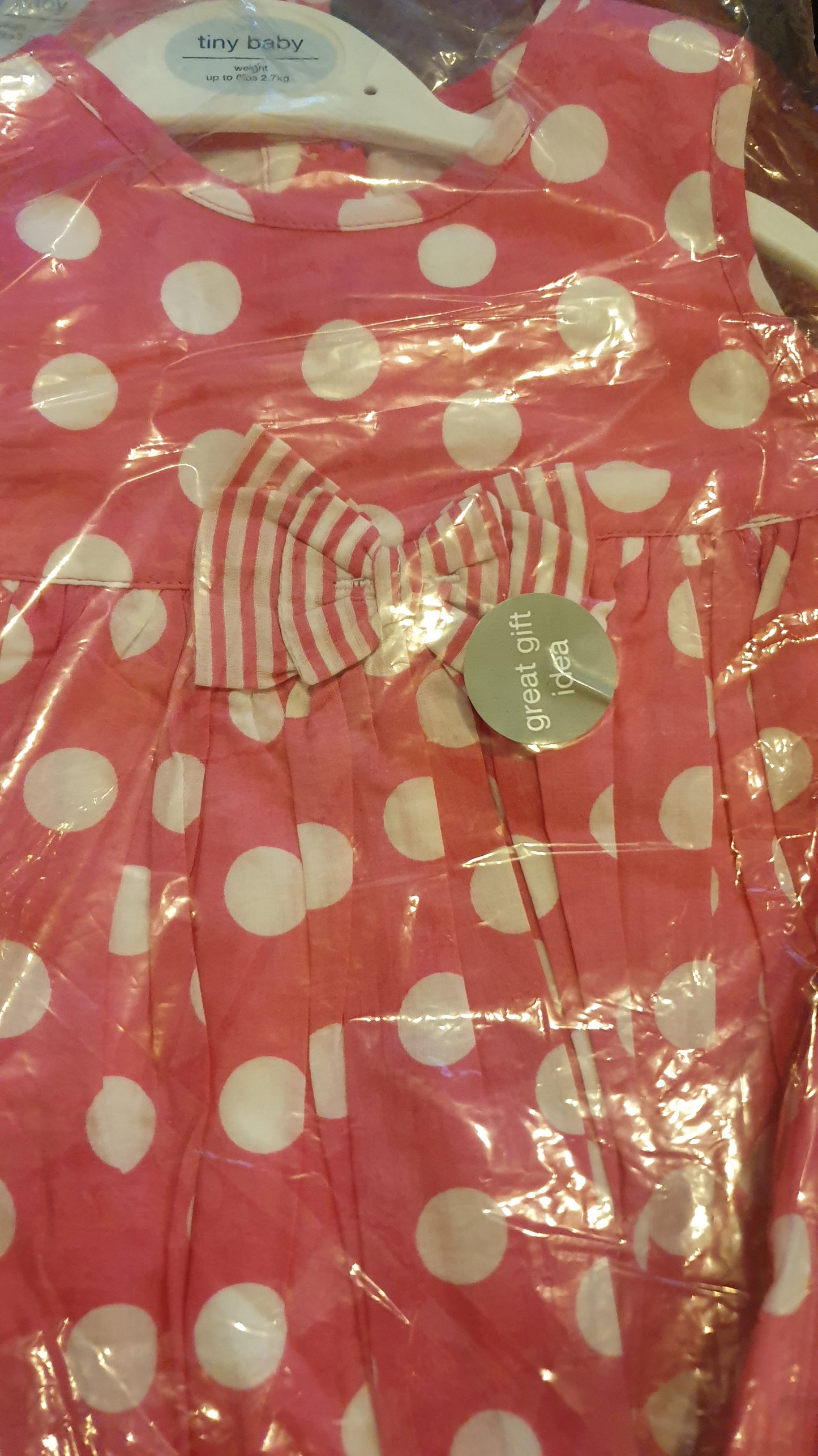 POLKA DOT PRINT DRESS KIDS