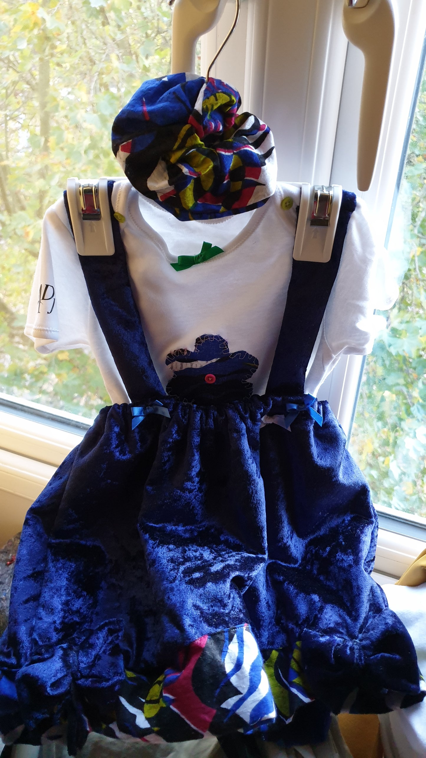 ANKARA LOVELY KIDS 2 PCS SKIRT AND BODYSUIT