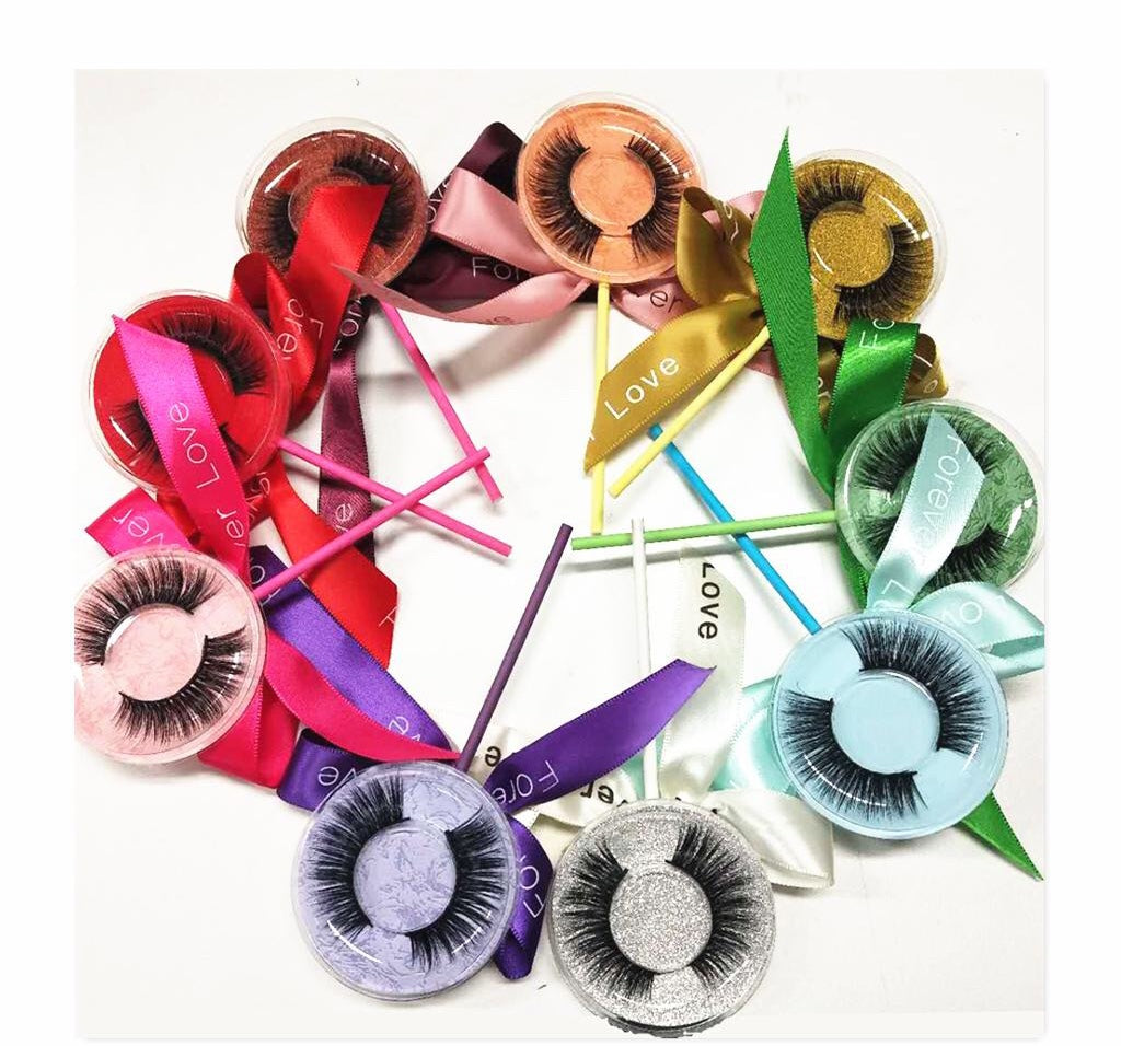 EYE CANDY LASHES 3D Mink Lollipop Eyelashes Thick Natural Soft Synthetic False Eyelashes Mink 3D HAIR false eyelash thick fake eyelashes
