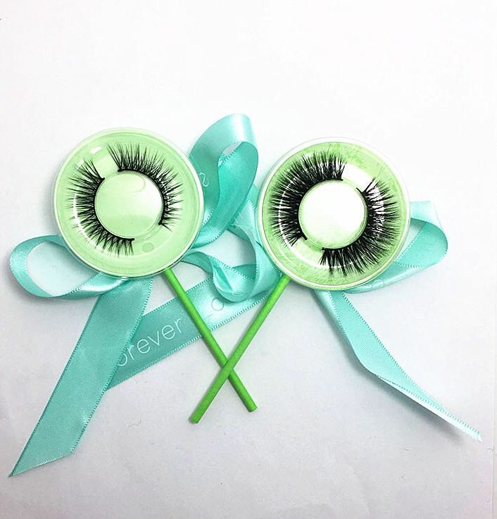 EYE CANDY LASHES 3D Mink Lollipop Eyelashes Thick Natural Soft Synthetic False Eyelashes Mink 3D HAIR false eyelash thick fake eyelashes