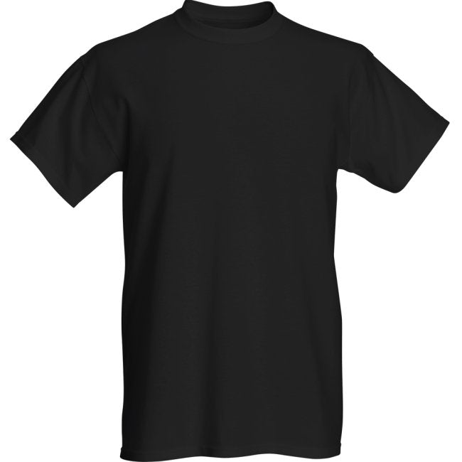 PINK ON BLACK T-SHIRT THE BACK IS PLAIN