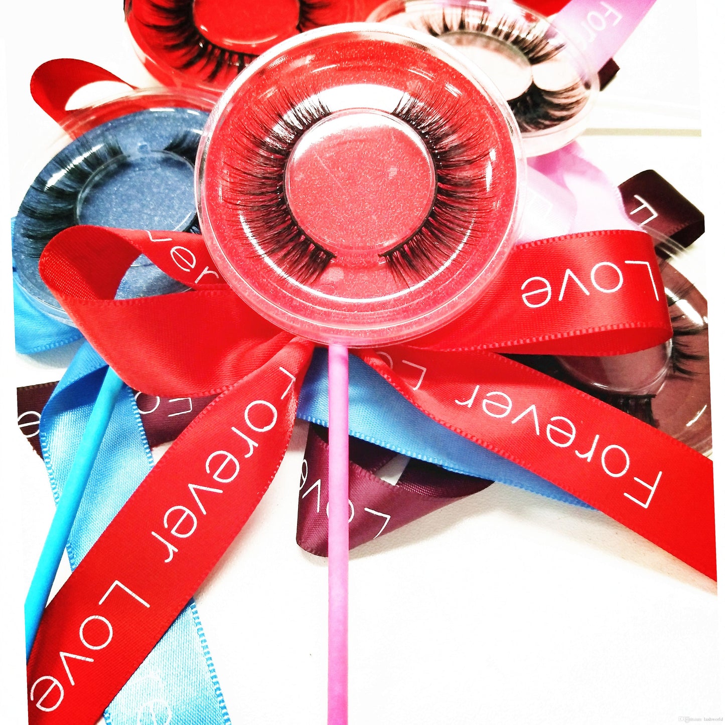 EYE CANDY LASHES 3D Mink Lollipop Eyelashes Thick Natural Soft Synthetic False Eyelashes Mink 3D HAIR false eyelash thick fake eyelashes