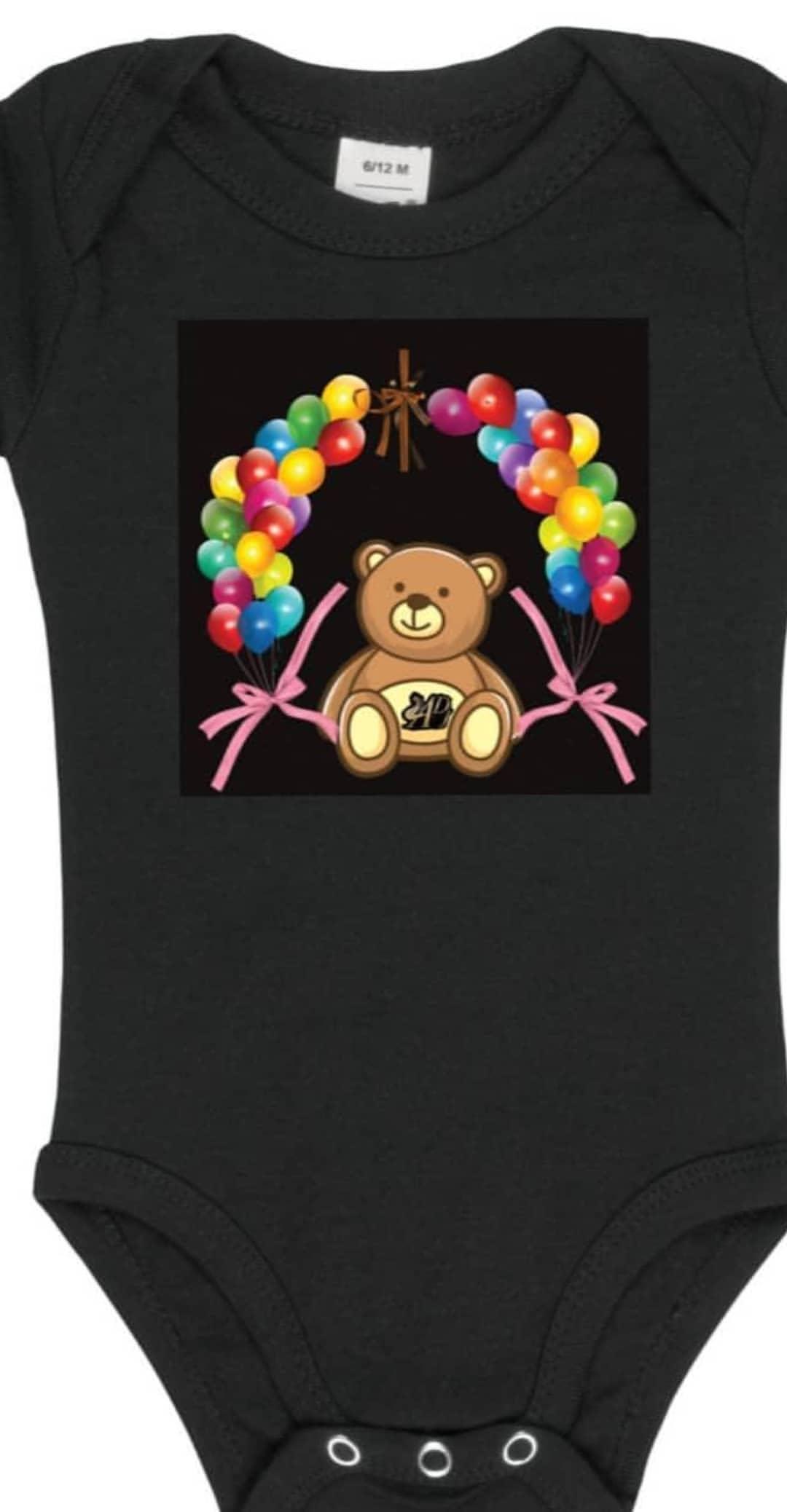 ADJ DESIGNER BEAR BABY/KIDS ONESIE