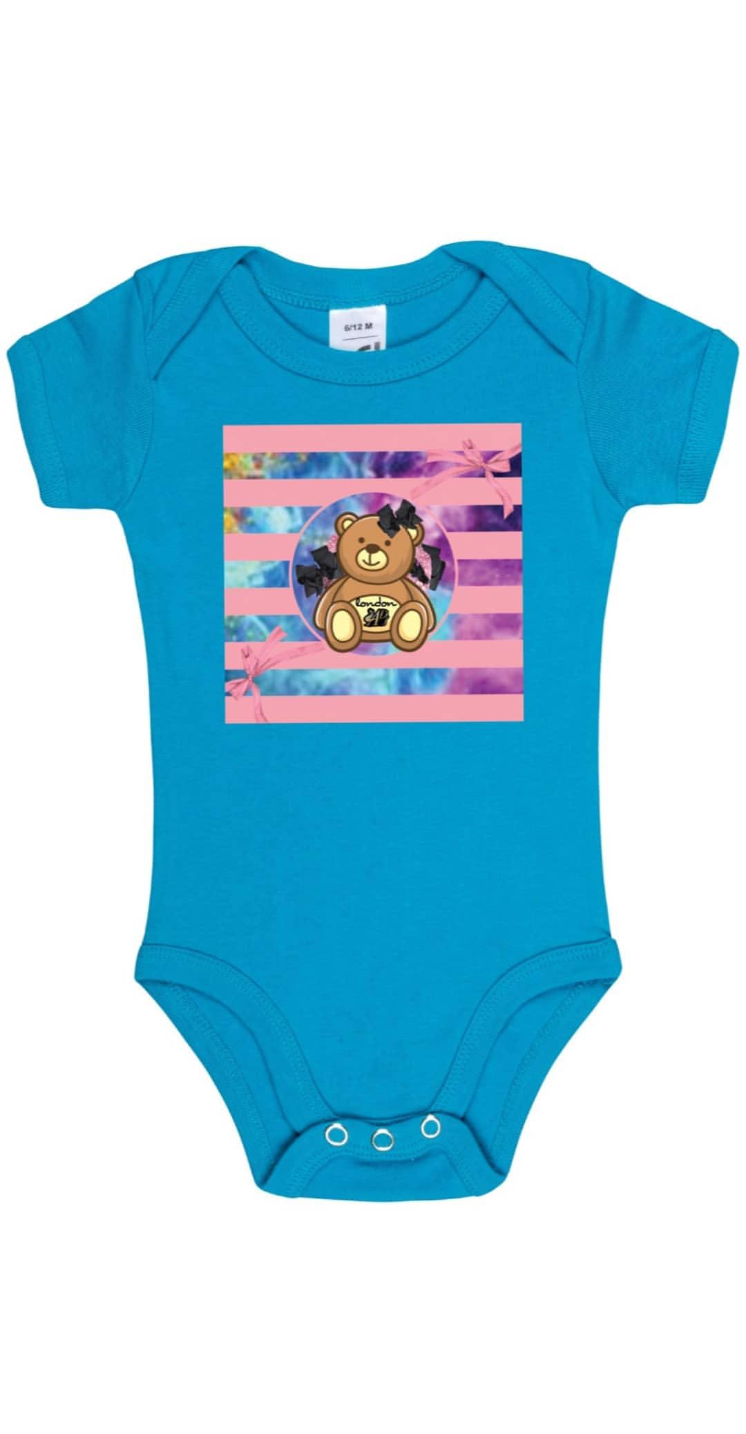 DESIGNER PINK STRIPES BABY/KIDS ONESIE