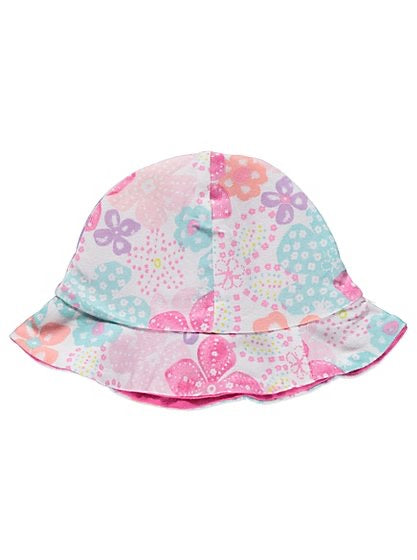 FLORAL ROMPER AND SUN HAT SET KIDS
