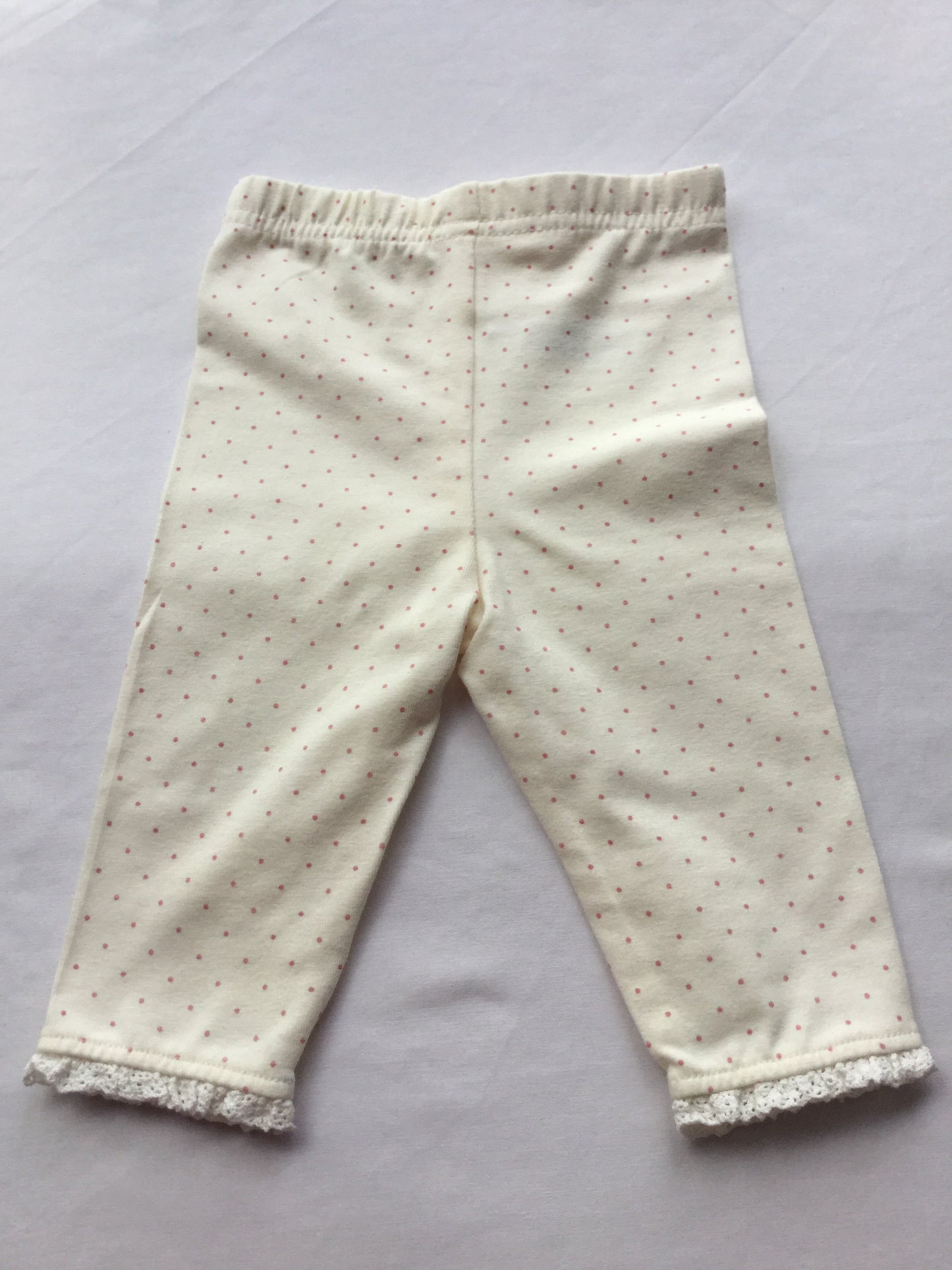 FLORAL TOP AND CREAM POLKA DOT KIDS
