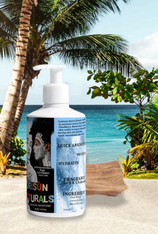 ORISÙN NATURALS AMAZING MOISTURE LUXURY SKIN BODY HYDRATOR 290ml