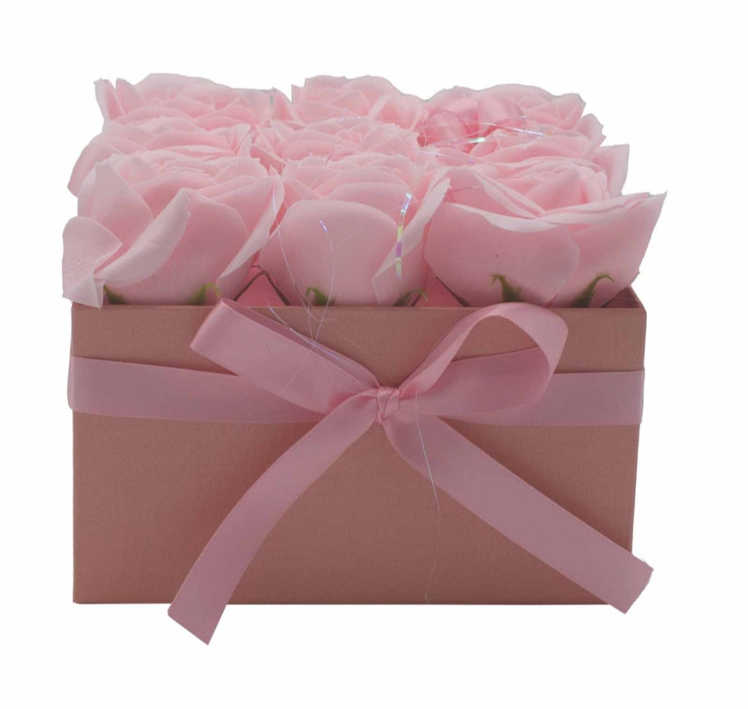 ROSE HEAD FLOWER SOAP IN DISPLAY BOX