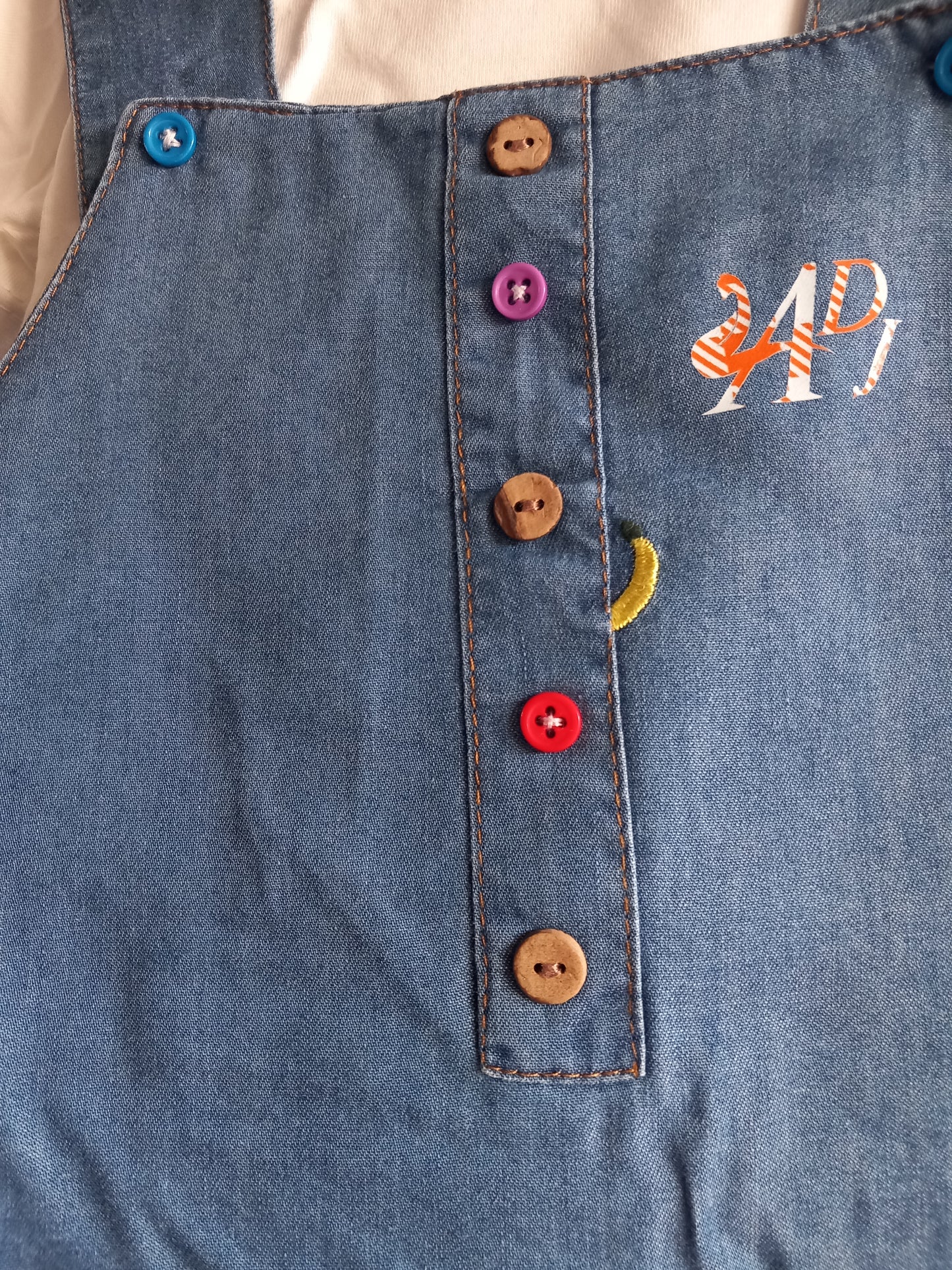 BABY DENIM DUNGAREES