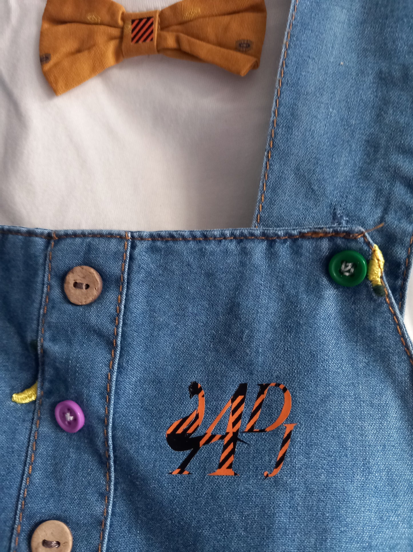 BABY DENIM DUNGAREES