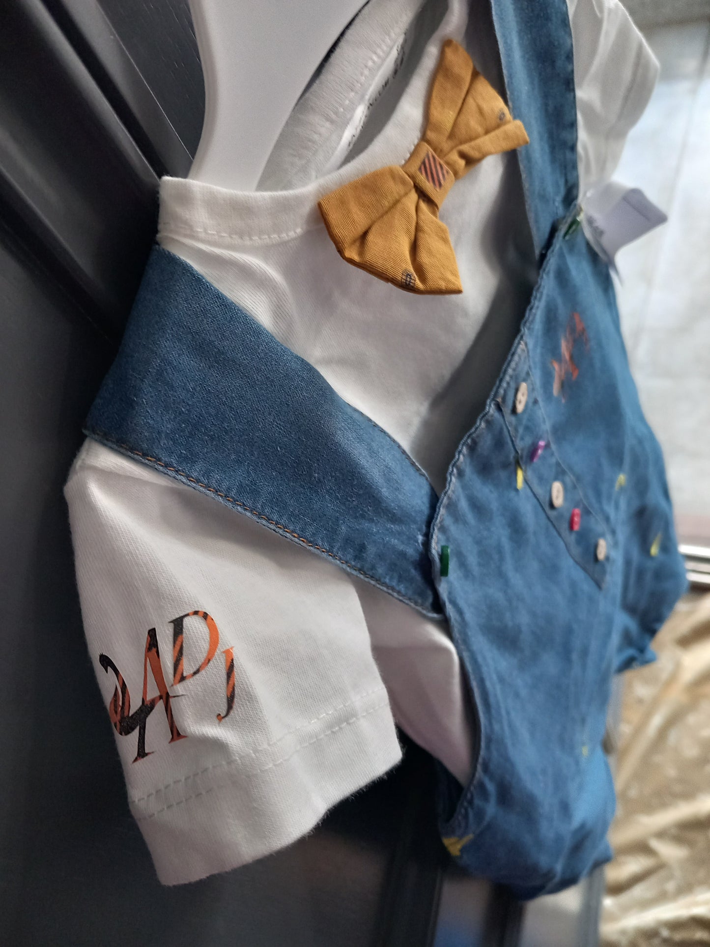 BABY DENIM DUNGAREES