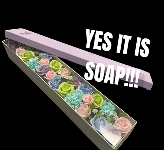 FLOWER SOAP BOUQUET BY MERCI