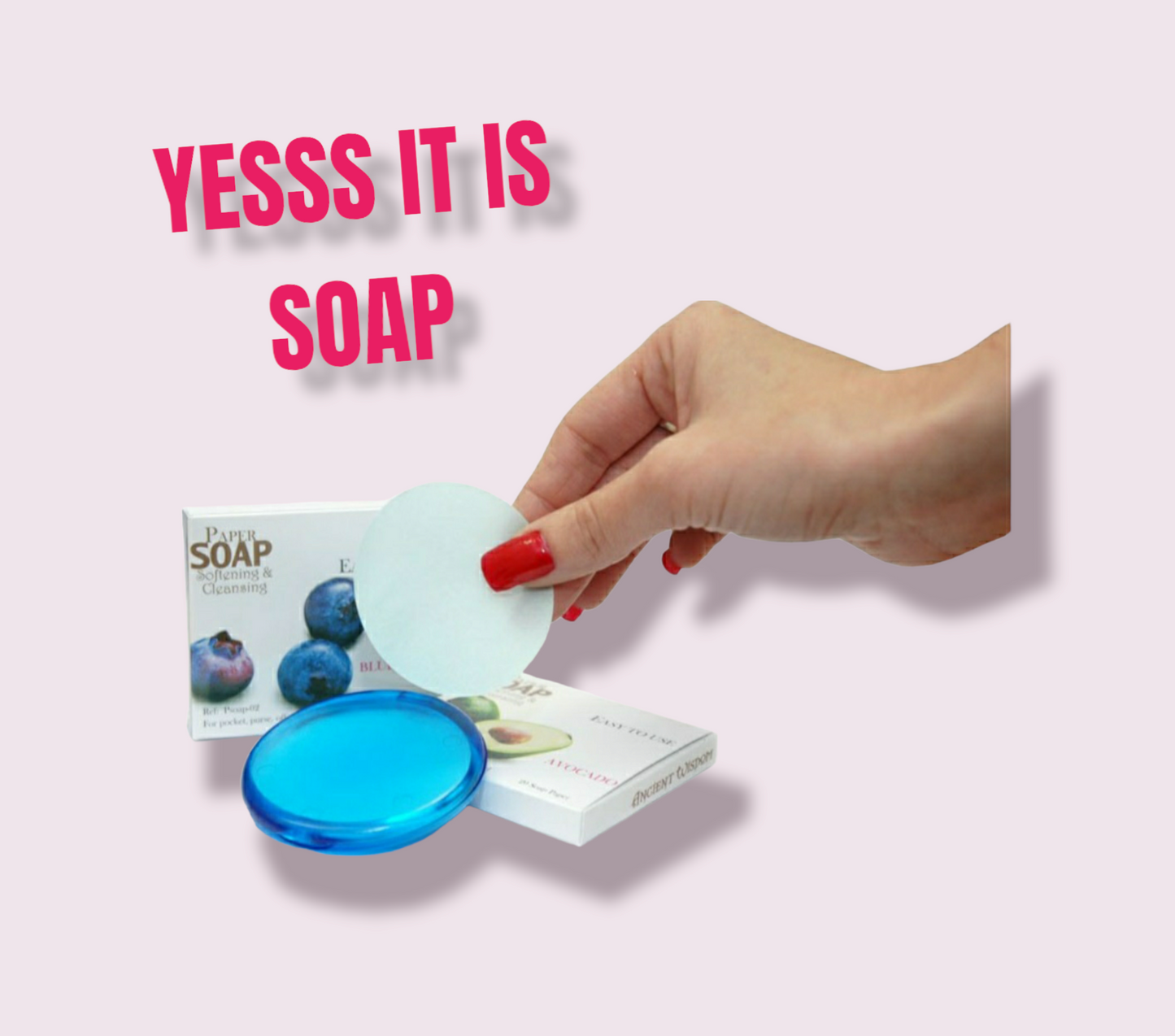 PAPER SOAP COMPACT HAND SKINCARE