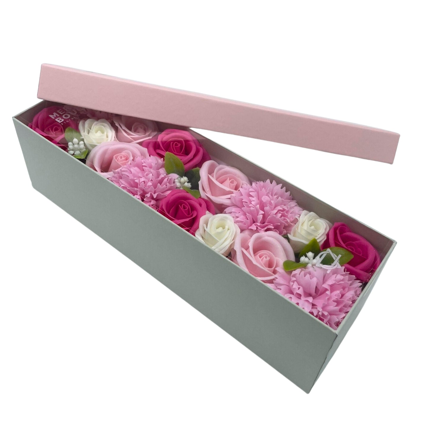 PINK FLOWER SOAP BOUQUET BY MERCI