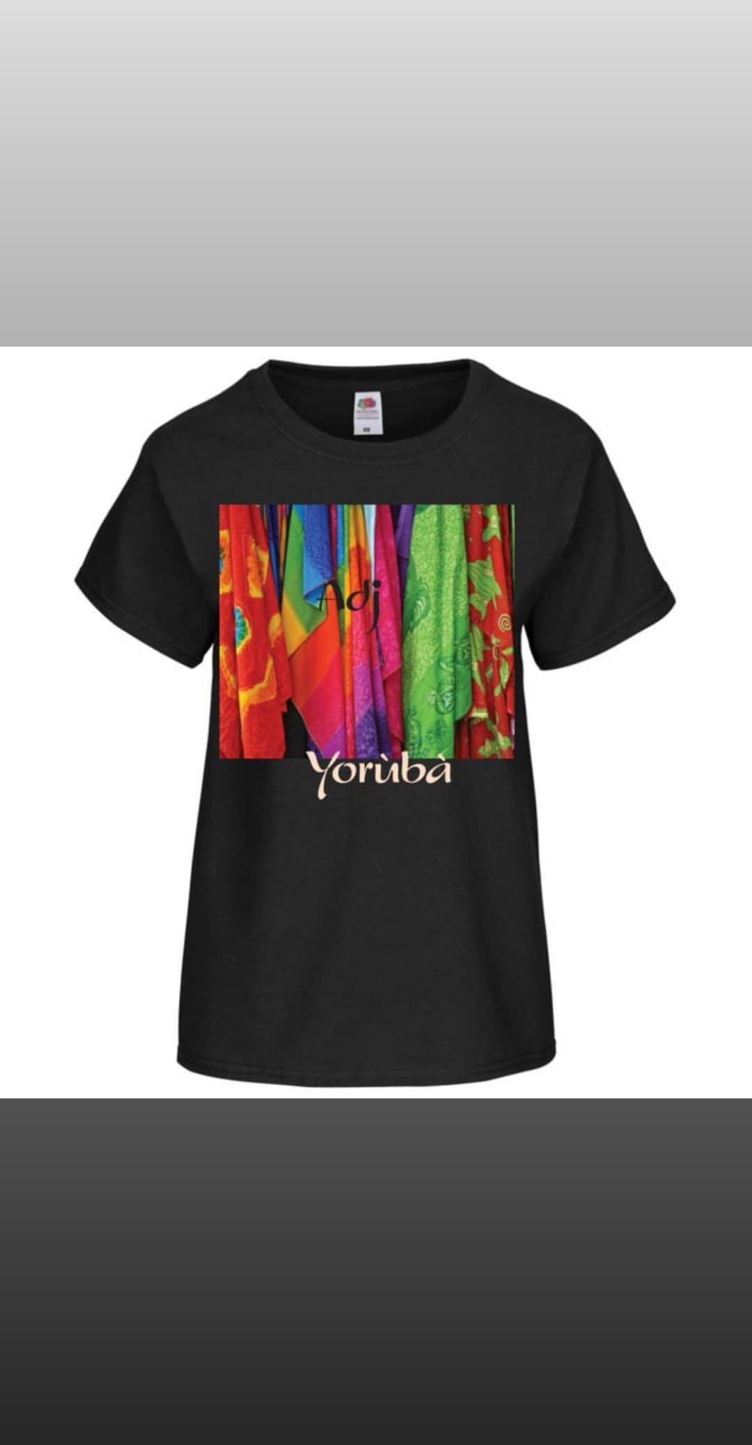 YORÙBÀ COLOURED T SHIRT