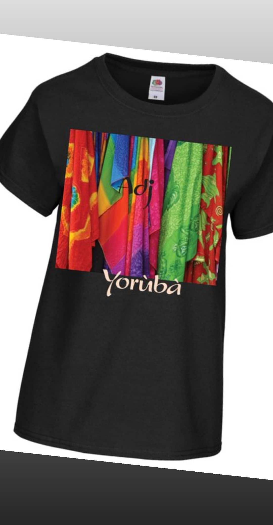 YORÙBÀ COLOURED T SHIRT
