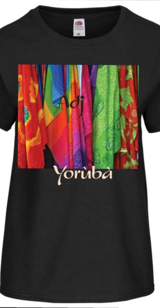 YORÙBÀ COLOURED T SHIRT