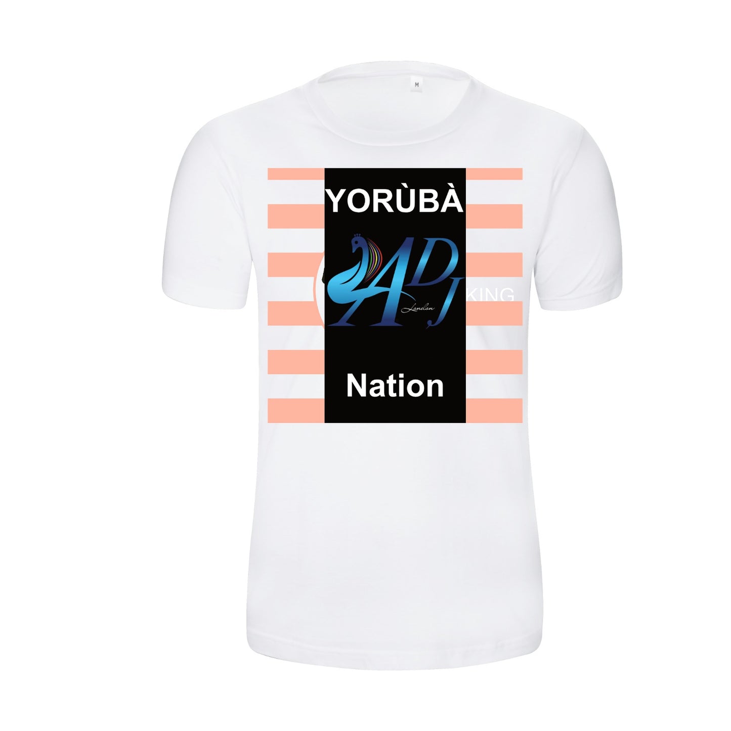 YORÙBÀ ADJ STRIPES T SHIRT