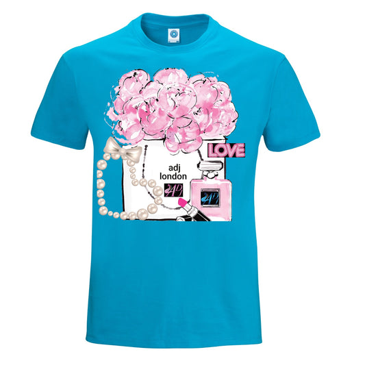 BAG AND PERFUME T SHIRT
