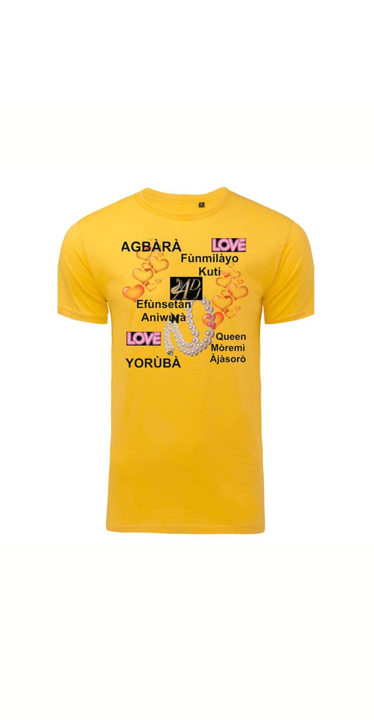 AGBÀRÀ (Powerful) YORÙBÀ WOMEN T SHIRT